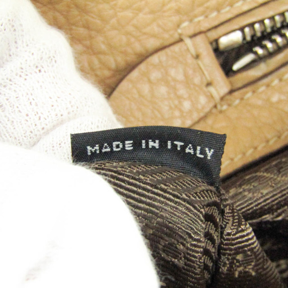 PRADA Cream Leather Shoulder Bag - Picture 16 of 16